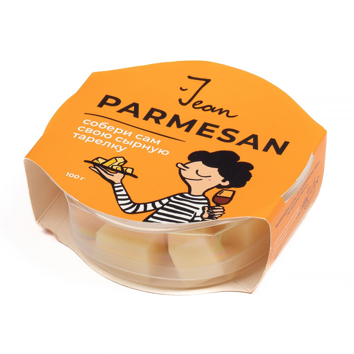 Сыр Пармезан ТМ "ЖАН" (0,100кг)
