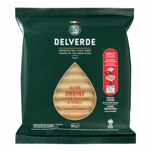Паста № 106 Ондине, Delverde (0,500кг)