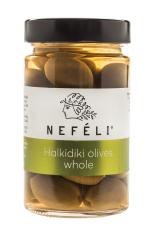 Оливки Халкидики c косточкой, NEFELI (0,300кг)