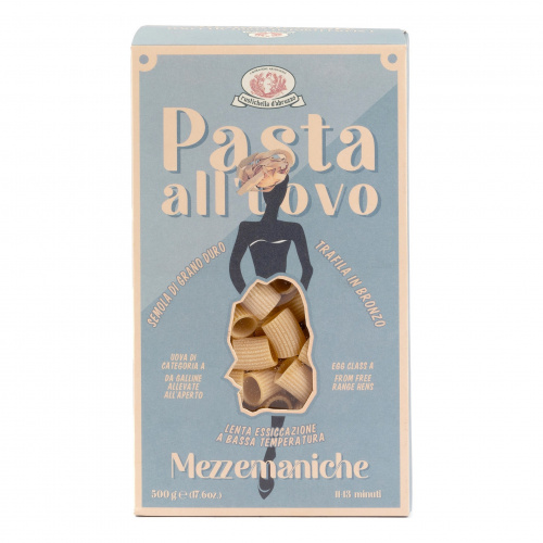 Паста яичная Медземанике, Rustichella d'Abruzzo (0,500кг)