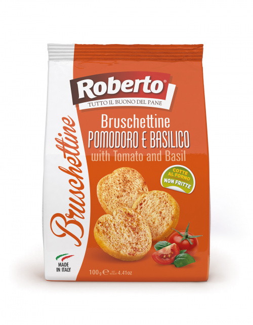 Палочки Хлебные Гриссини Кроккини миньон со вкусом пиццы, Roberto (0,150кг)