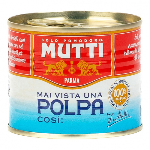 Мелконарезанные томаты, Mutti (0,210кг) Мелконарезанные томаты, Mutti (0,210кг)