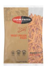 Картофель фри сладкий Батат 9 мм, Farm Frites (2кг)