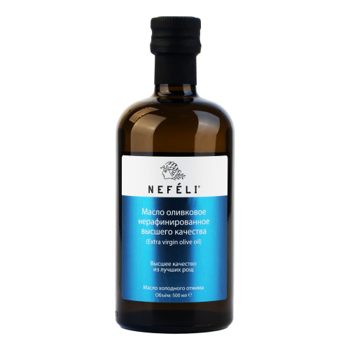 Масло оливк. нерафинированное Экстра, "NEFELI" (0,5 л)