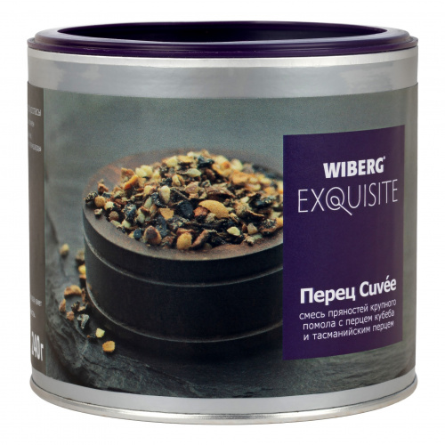 Перец Cuvee,смесь пряностей крупного помола c перцем кубебаи и тасманийским перцем, Wiberg (0,240кг)