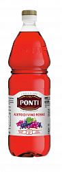 Уксус винный красный 6%, Ponti (1л)
