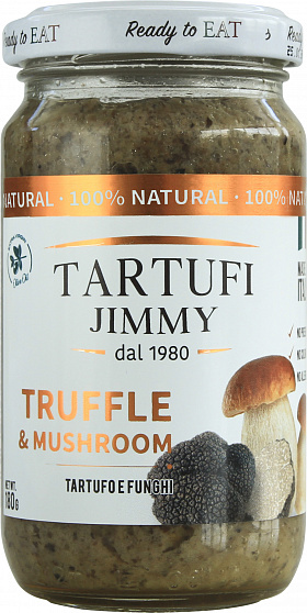 Tartufi Jimmy Соус грибной трюфельный 3% с белыми грибами (0,180кг)