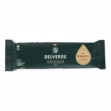 Макароны № 004 Спагетти, Delverde (0,500кг)