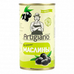 Маслины без косточки, ARTIGIANO (0,345 кг)