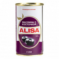 Маслины c косточкой, Alisa (0,350кг)