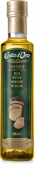 Масло оливковое Extra Virgin с ароматом трюфеля, Costa d’Oro (0,250л)