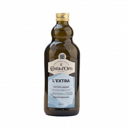 Масло оливковое нераф. Extra Virgin Il Delicato, Costa d’Oro (1л)