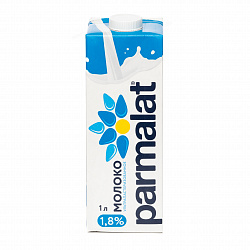 Молоко ультрапастеризованное 1,8%, PARMALAT (1л)