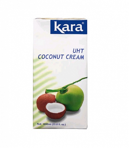 Кокосовые сливки  Тетрапак 24%, KARA (1л)