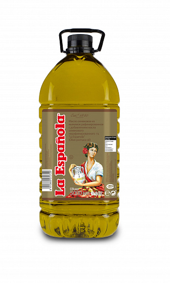 Масло оливковое рафинированное Санса, La Espanola (5л)