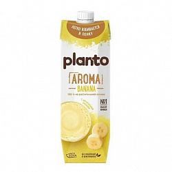 Напиток соево-банановый обогащенный кальцием, PLANTO (1л)