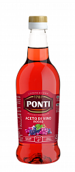Уксус винный красный 6%, Ponti (0,5л)