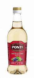 Уксус винный белый 6%, Ponti (0,5л)