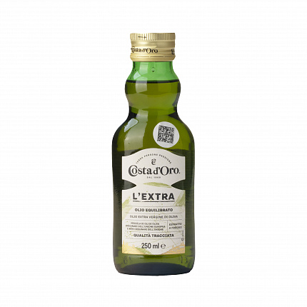 Масло оливковое Extra Virgin, Costa d’Oro (0,250л)