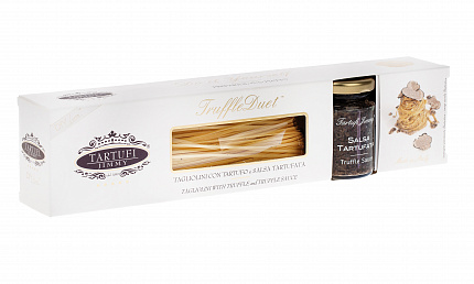 Набор: Паста Тальолини с добавлением трюфеля + трюфельный соус 8%, Tartufi Jimmy (0,340кг)