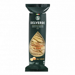 Макароны № 089 Феттучине яичная, Delverde (0,250кг)