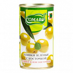 Оливки c косточкой, Комаро (Comaro) (0,345кг)
