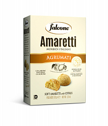 Печенье сдобное Амаретти с ароматом цитрусовых, Falcone (0,170кг)