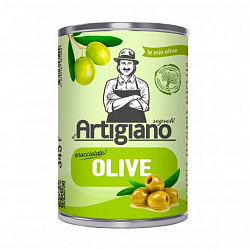Оливки без косточки, ARTIGIANO (0,300 кг)