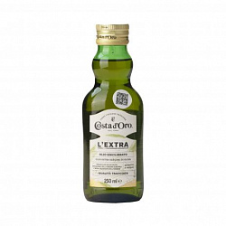 Масло оливковое Extra Virgin, Costa d’Oro (0,250л)