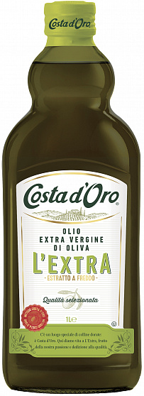 Масло оливковое Extra Virgin, Costa d’Oro (1л)
